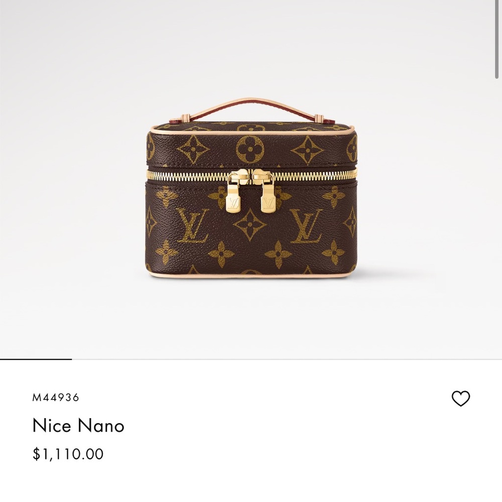 Louis Vuitton Monogram Brown Nice Nano
